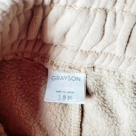 Grayson Mini Toddler Girl Size 18m Jogger Sweatpants Bundle 2 Pairs GUC - Picture 6 of 17